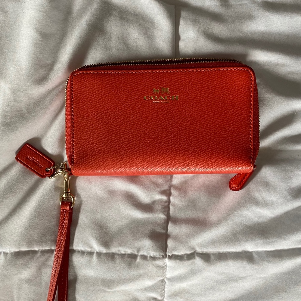Coach wristlet